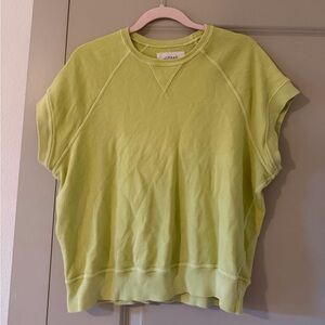 The Great Micro Terry Sweatshirt Short Sleeve - Size 1